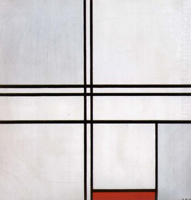 Conformation with a rde block, Piet Mondrian